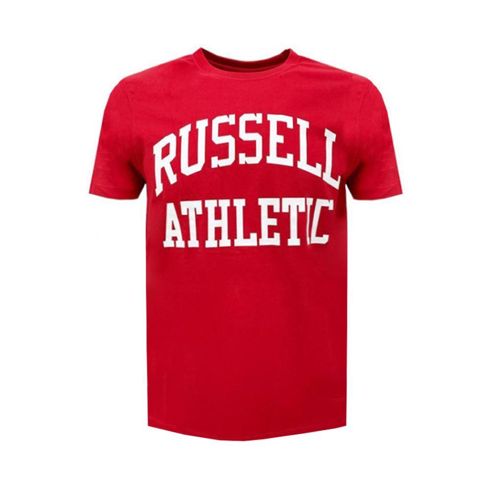 russell athletic t-shirt russell athletic. rosso