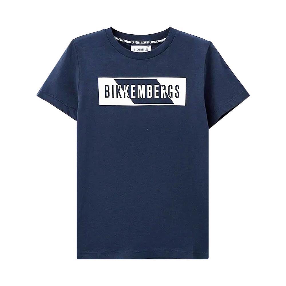 bikkembergs t-shirt bikkembergs. blu
