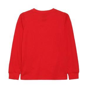 T-shirt levi's. rosso/bianco