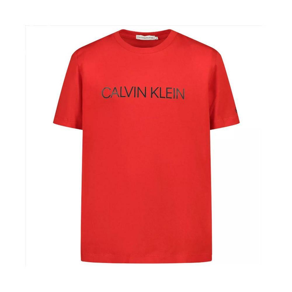calvin klein t-shirt calvin klein. rosso - foto 1