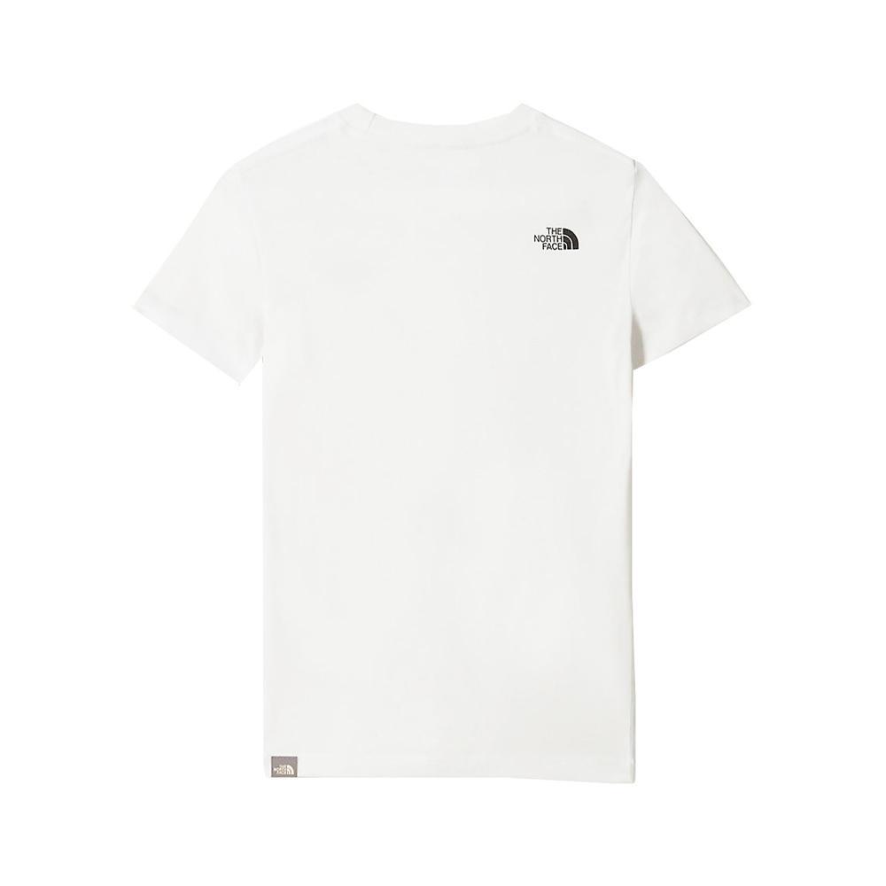 the north face t-shirt the north face. bianco/nero - foto 2