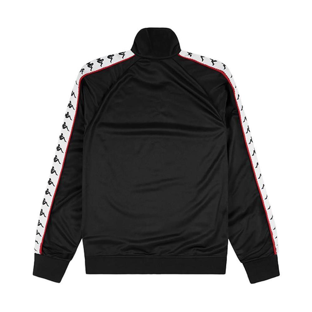 kappa felpa kappa. nero/bianco/rosso - foto 2