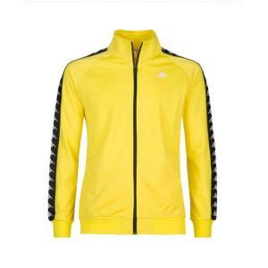 FELPA BANDA KAPPA BAMBINO BZ0 GIALLO NERO 301EFU01