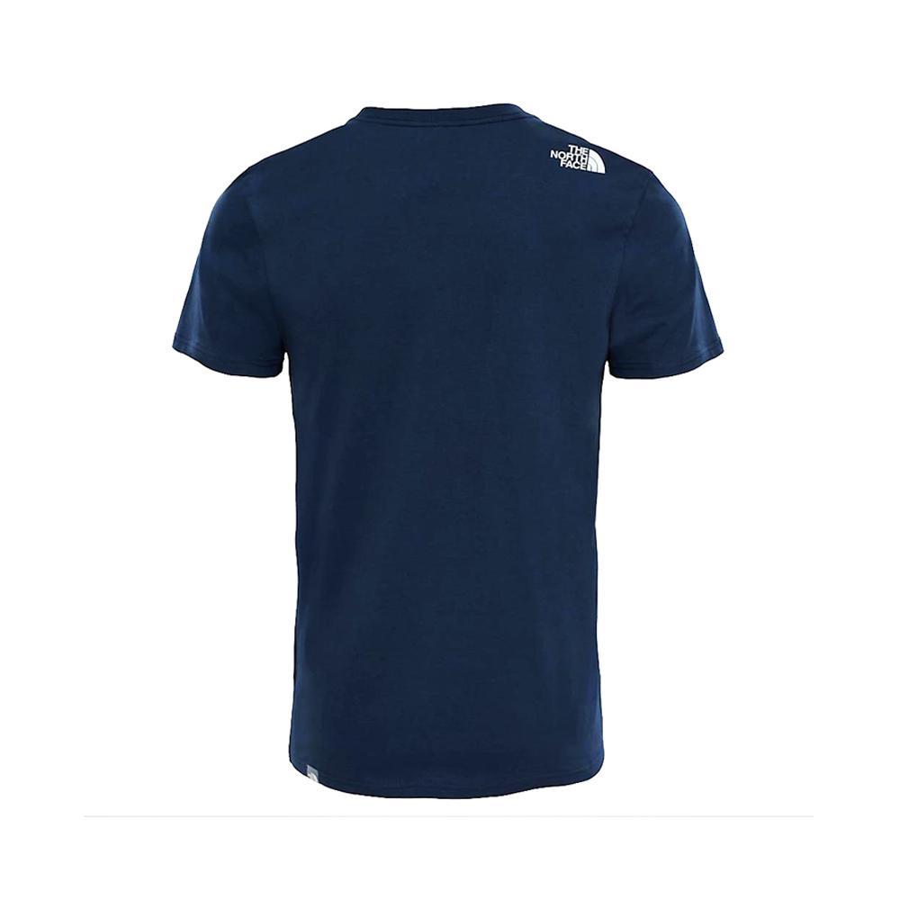 the north face t-shirt the north face. blu/bianco - foto 2