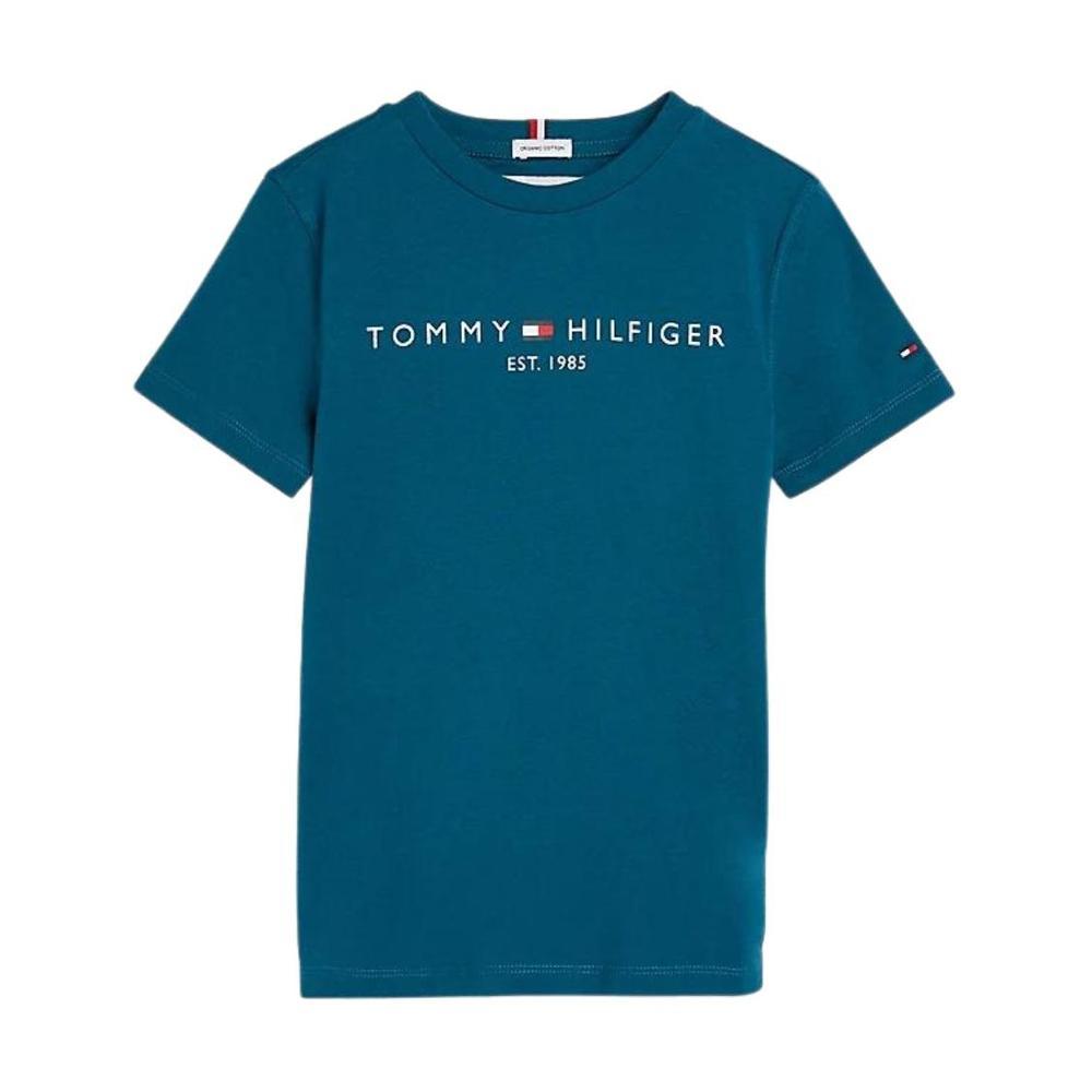 tommy hilfiger t-shirt tommy hilfiger. petrolio - foto 1