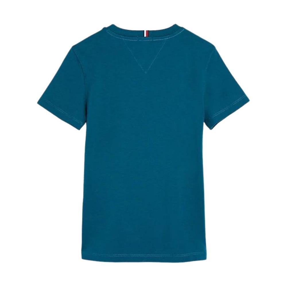 tommy hilfiger t-shirt tommy hilfiger. petrolio - foto 2