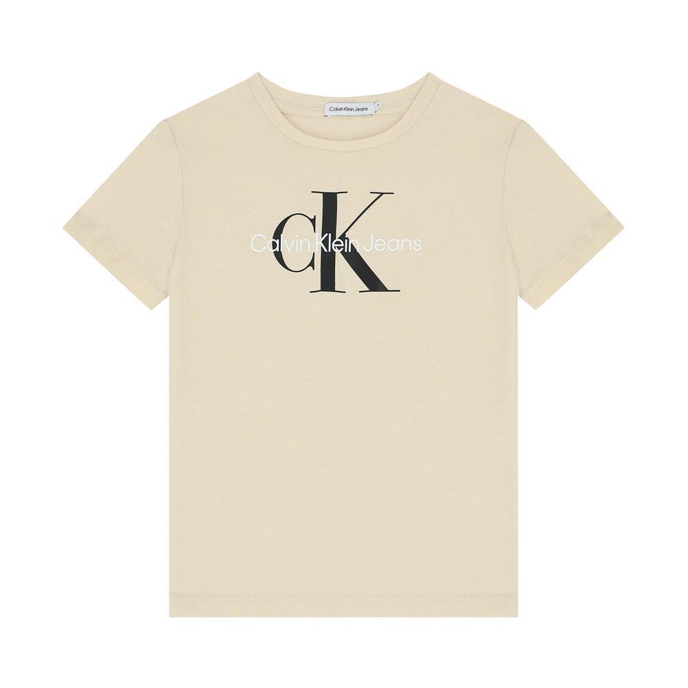calvin klein t-shirt calvin klein. sabbia - foto 1
