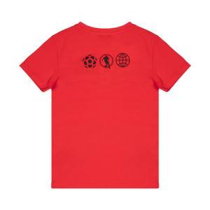 T-shirt . rosso