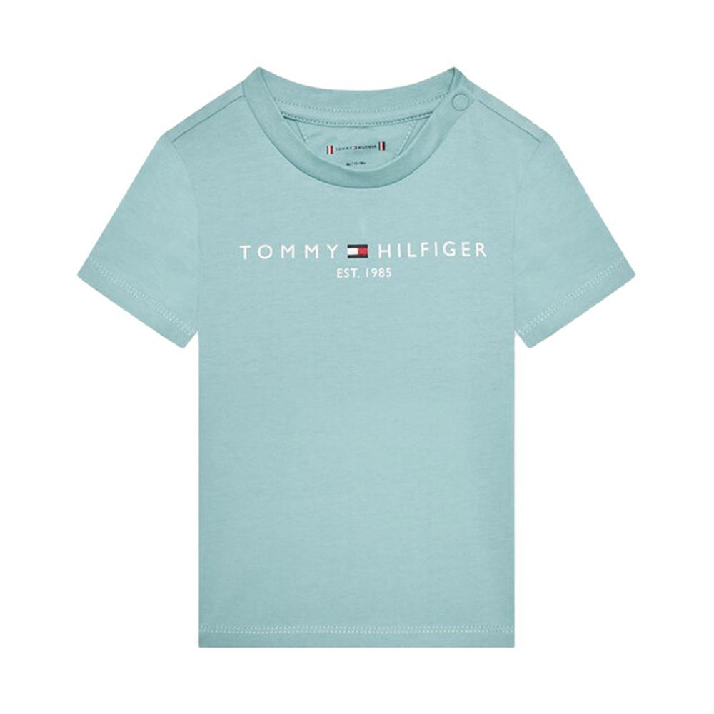 tommy hilfiger t-shirt tommy hilfiger. verde acqua - foto 1