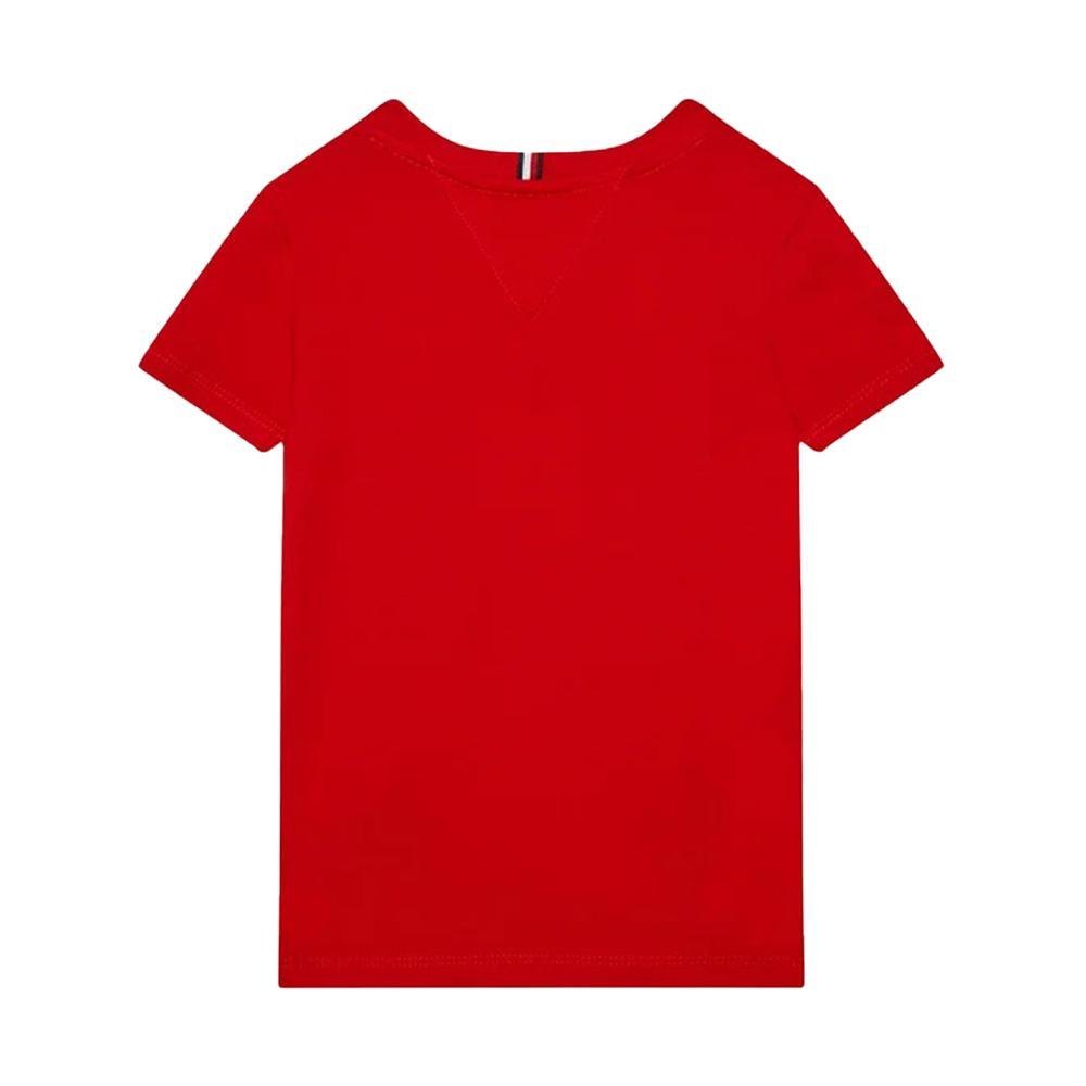 tommy hilfiger t-shirt tommy hilfiger. rosso - foto 2