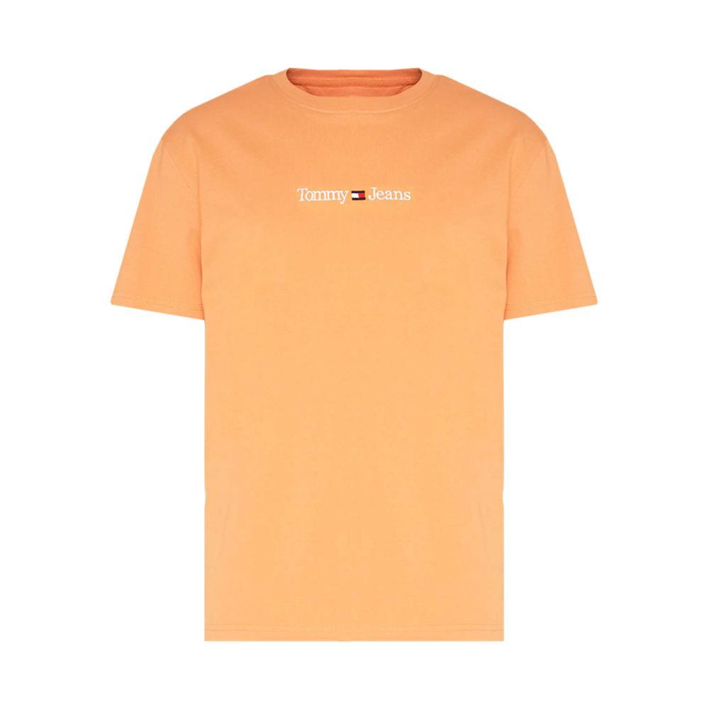 tommy hilfiger t-shirt tommy hilfiger. arancio - foto 1