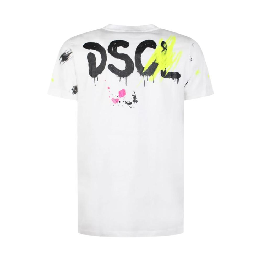 disclaimer t-shirt disclaimer. bianco - foto 2