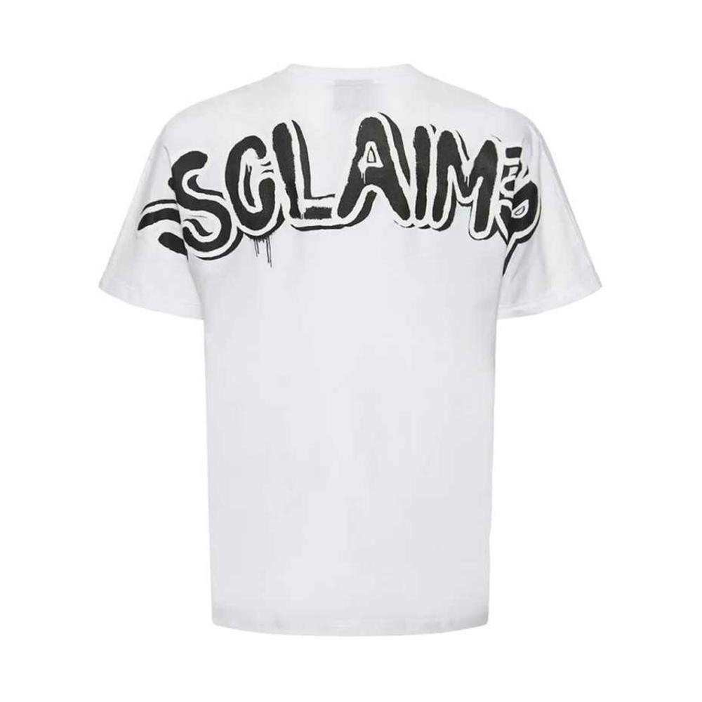disclaimer t-shirt disclaimer. bianco - foto 2
