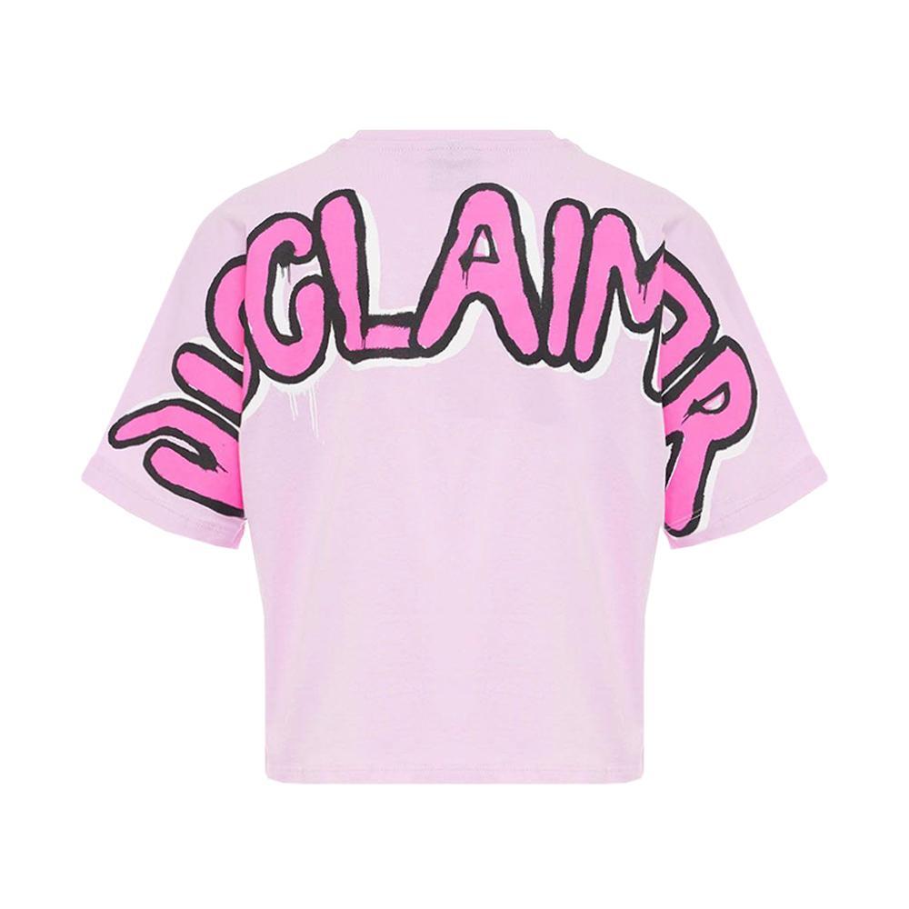 disclaimer t-shirt disclaimer. rosa - foto 2