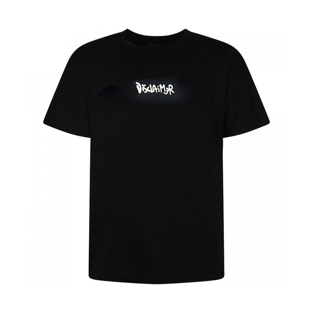 disclaimer t-shirt disclaimer. nero - foto 1