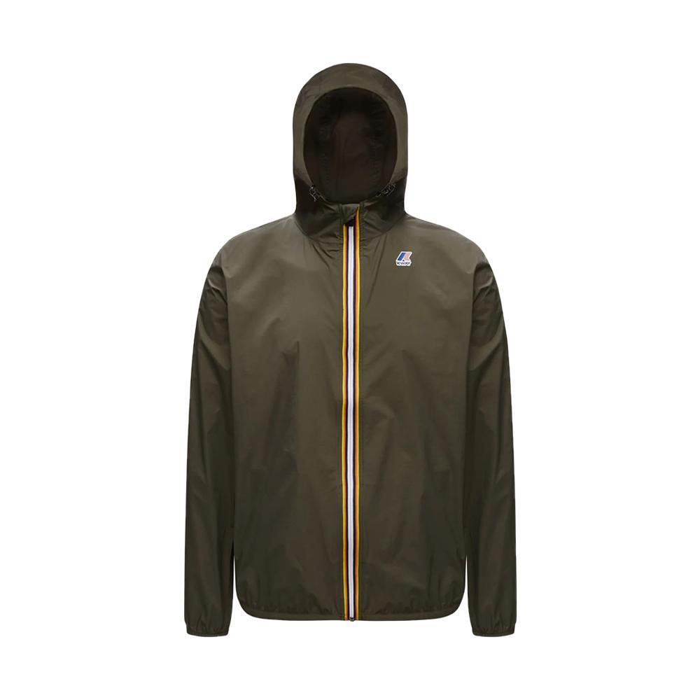 k-way giubbotto k-way. verde militare - foto 1