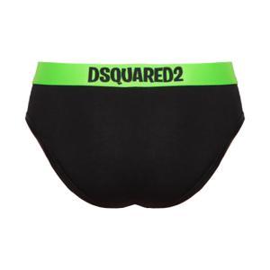 Slip intimo . nero/verde fluo