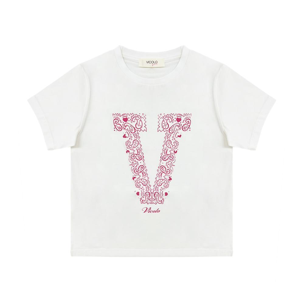 vicolo t-shirt vicolo. panna - foto 1