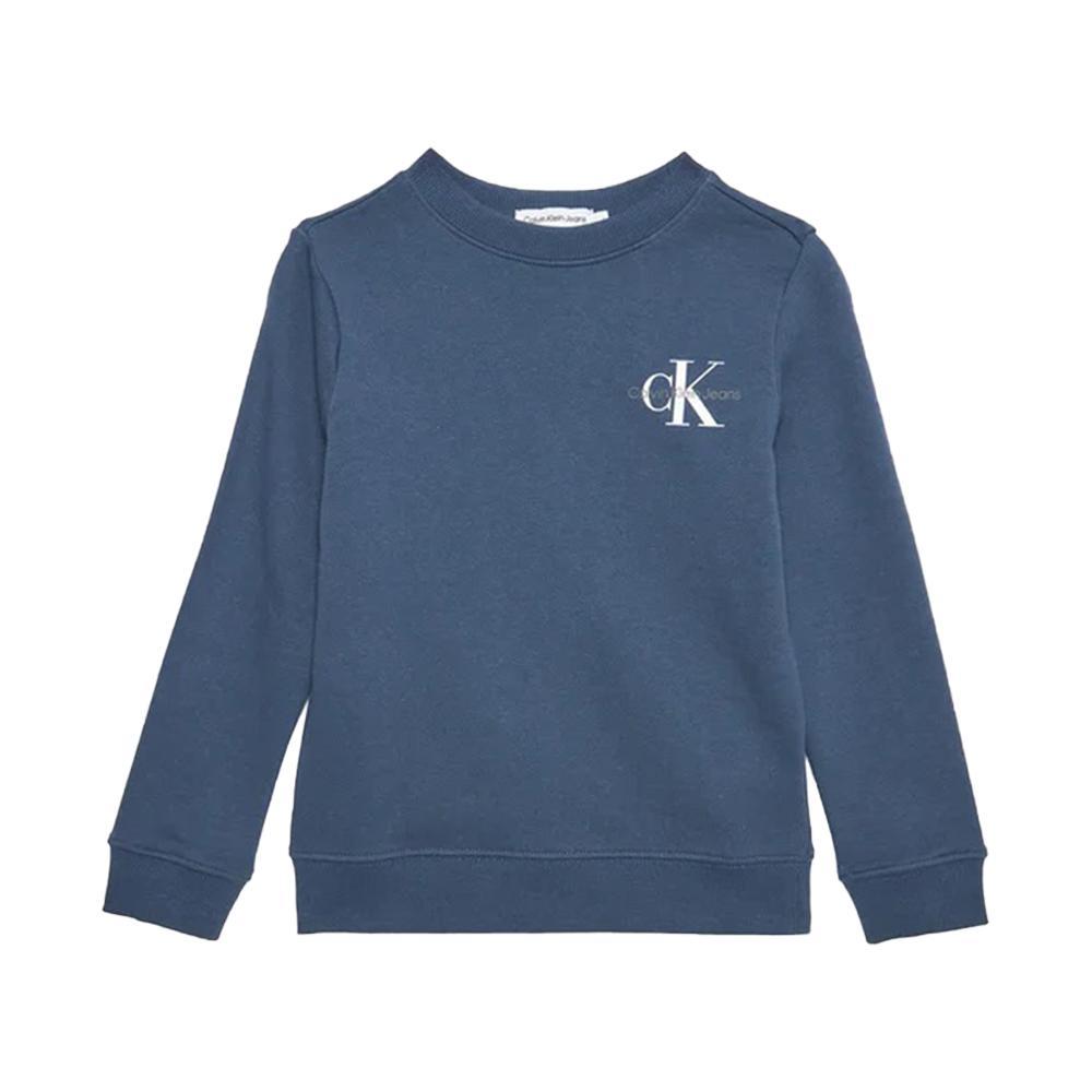 calvin klein felpa calvin klein. bluette - foto 1