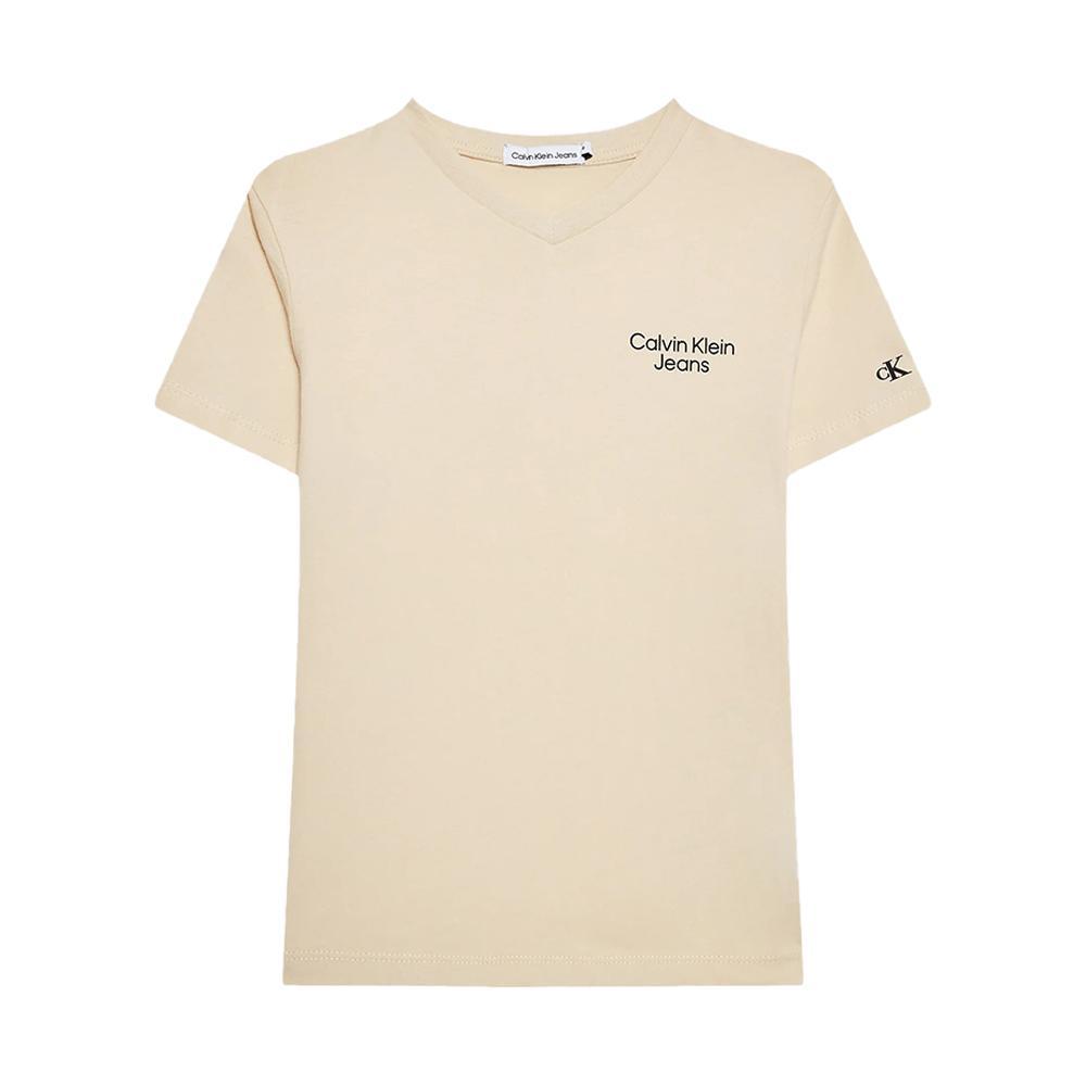 calvin klein t-shirt calvin klein. sabbia - foto 1