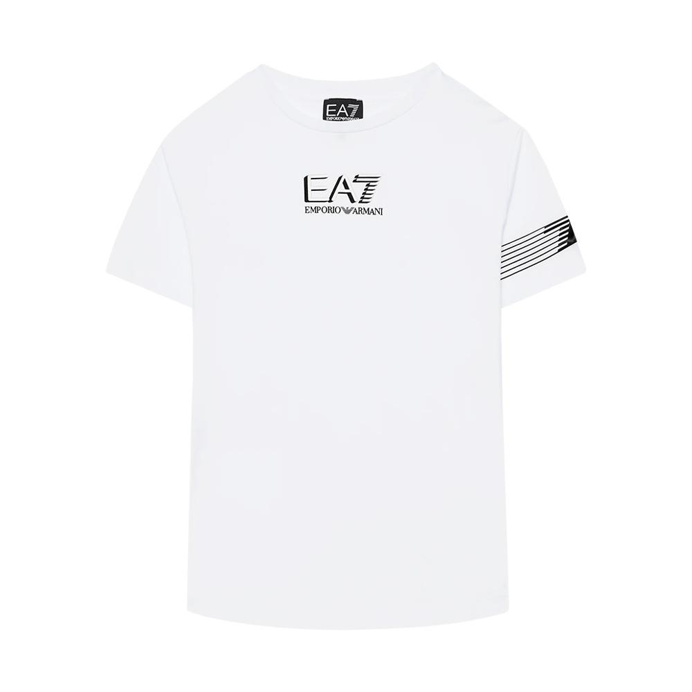 ea7 t-shirt ea7. bianco - foto 1