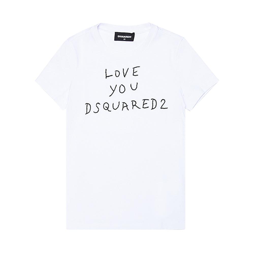 dsquared t-shirt dsquared. bianco - foto 1