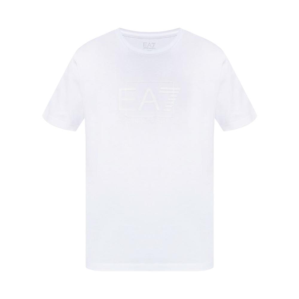 ea7 t-shirt ea7. bianco - foto 1