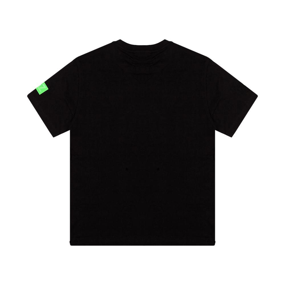 ea7 t-shirt ea7. nero/verde - foto 2