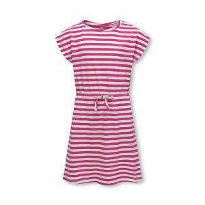 Abito . bianco/fucsia