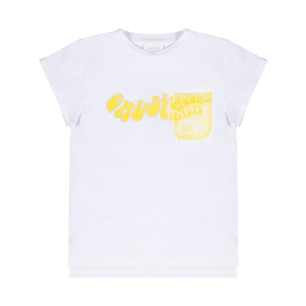 gaudi t-shirt gaudi. bianco - foto 1