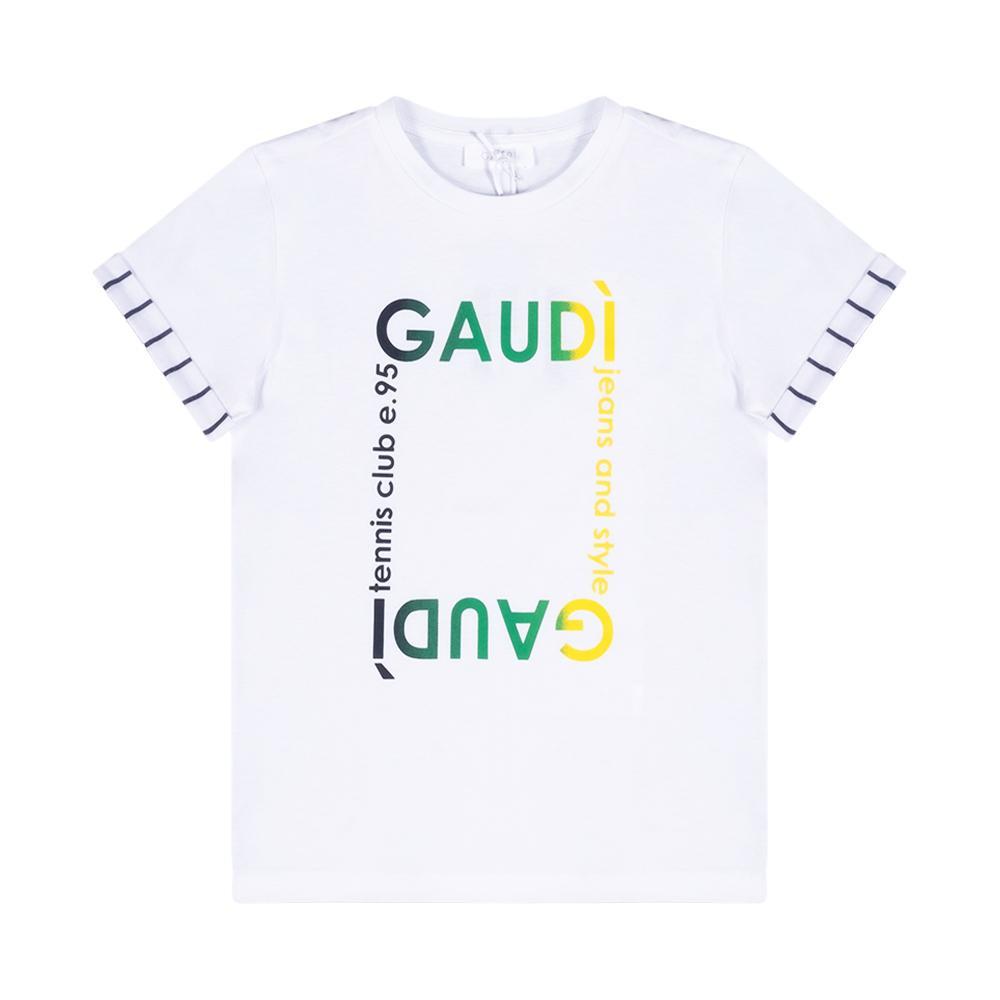 gaudi t-shirt gaudi. bianco - foto 1