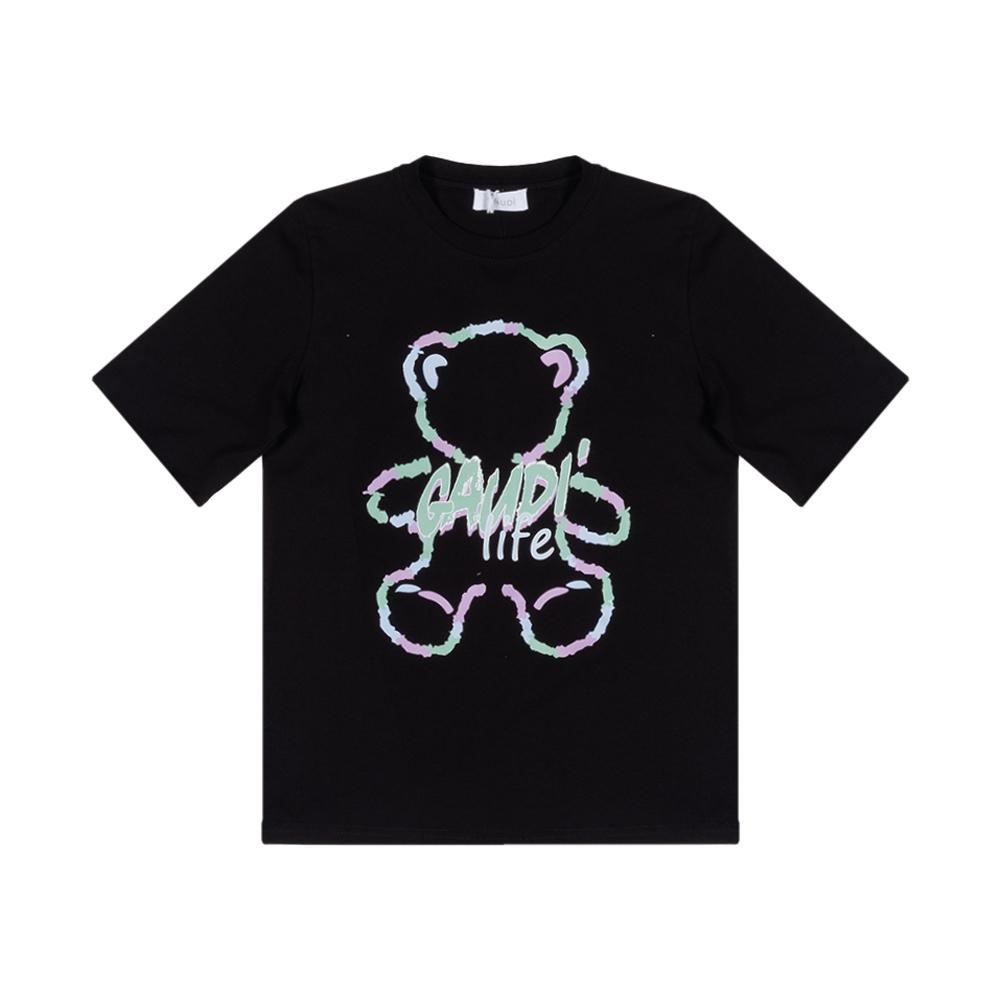 gaudi t-shirt gaudi. nero - foto 1