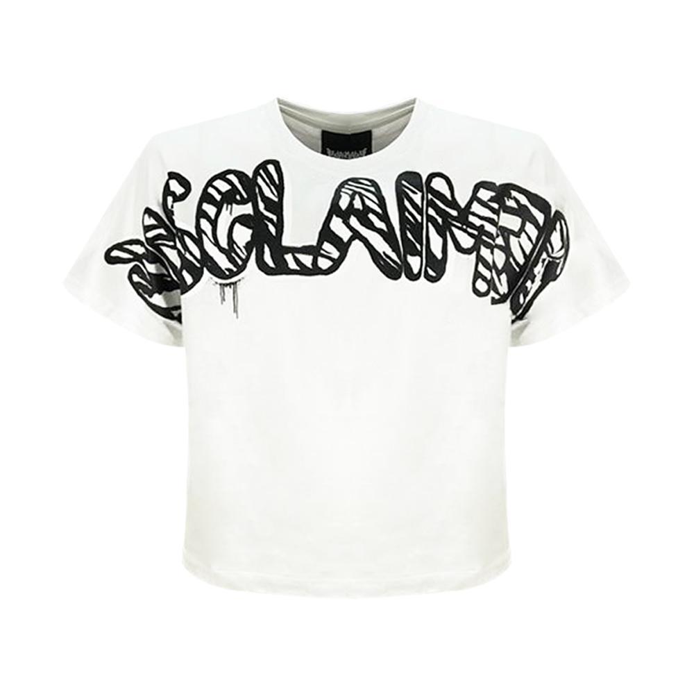 disclaimer t-shirts disclaimer. bianco - foto 1
