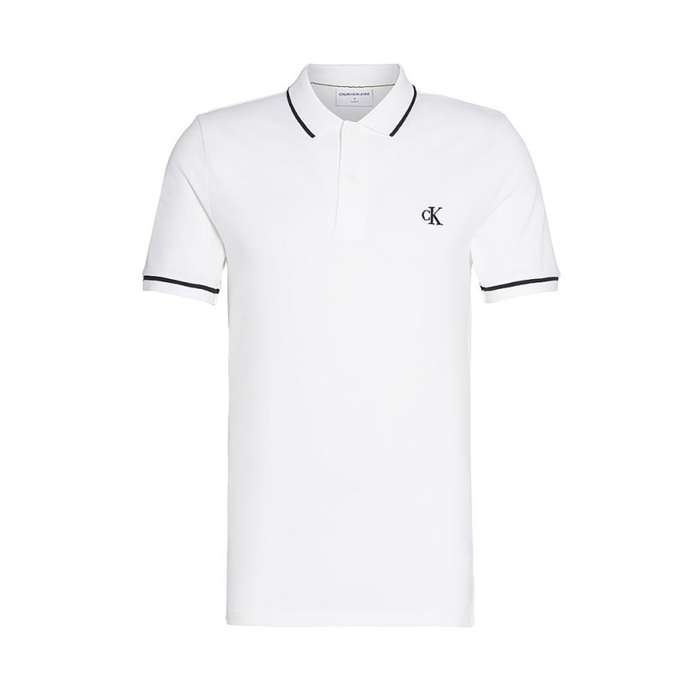 calvin klein polo calvin klein. bianco - foto 1