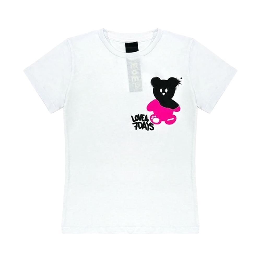 imomi t-shirt imomi. bianco - foto 1
