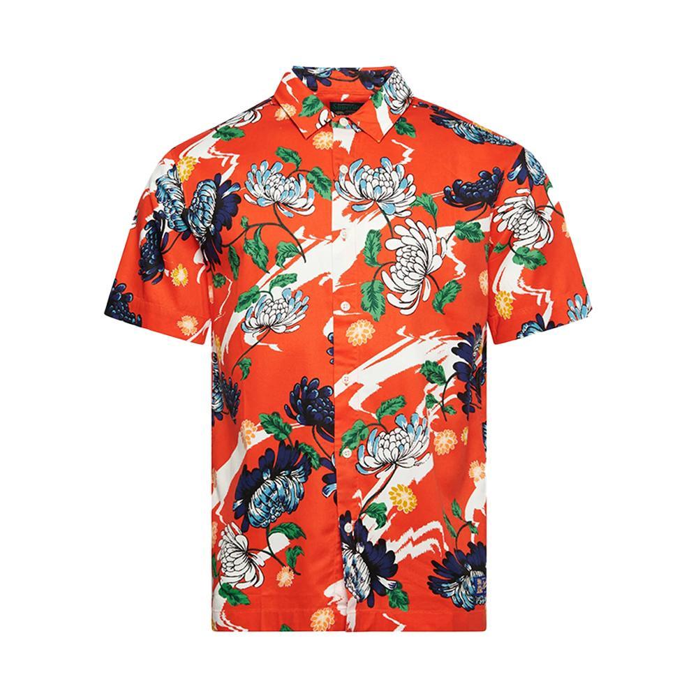 superdry a camicia superdry. rosso/fantasia - foto 1