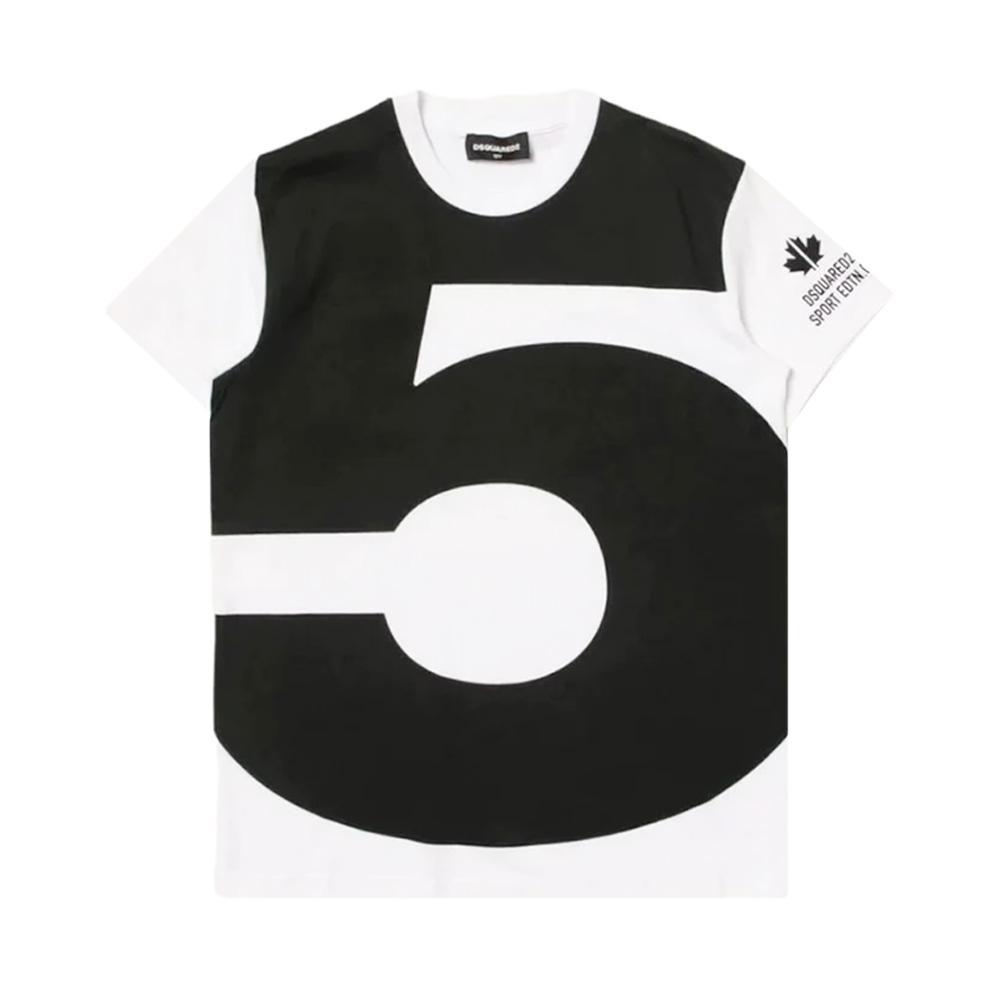 dsquared t-shirt dsquared. bianco - foto 1