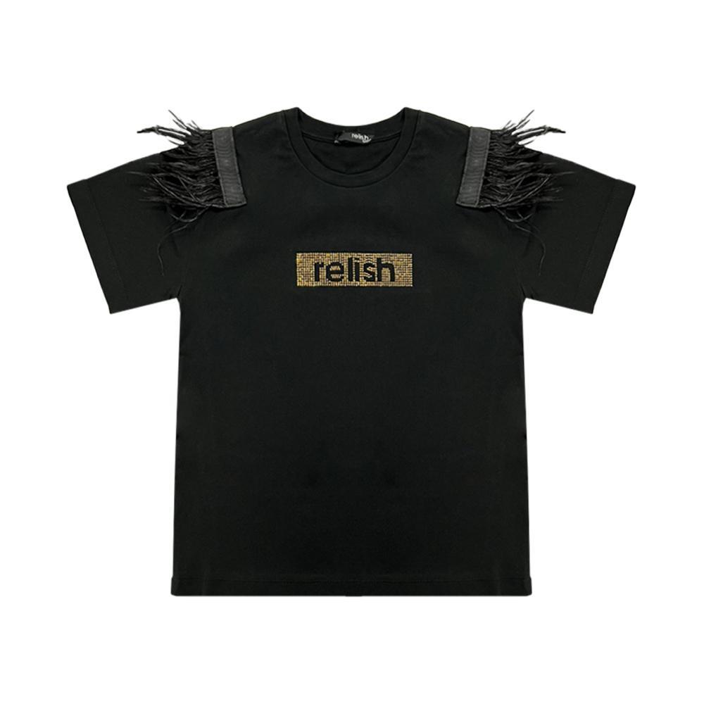 relish t-shirt relish. nero - foto 1