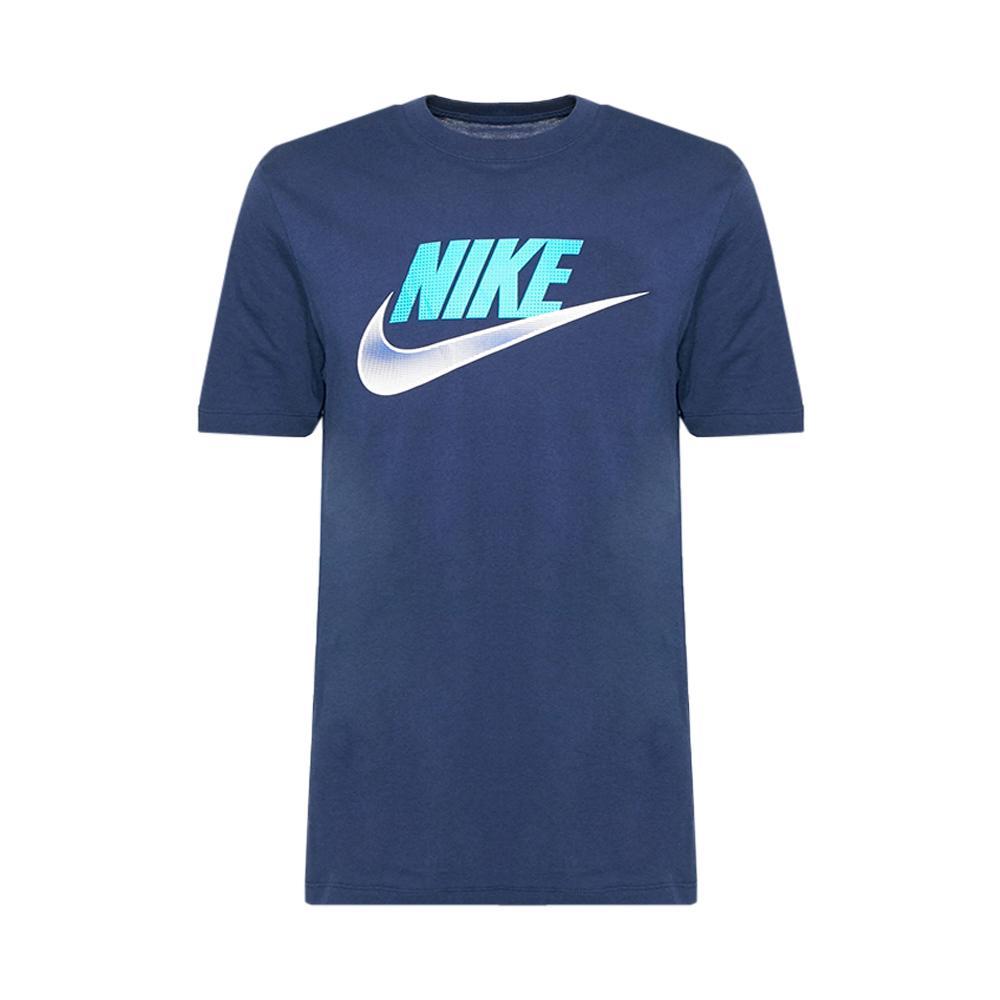 nike t-shirt nike. blu - foto 1