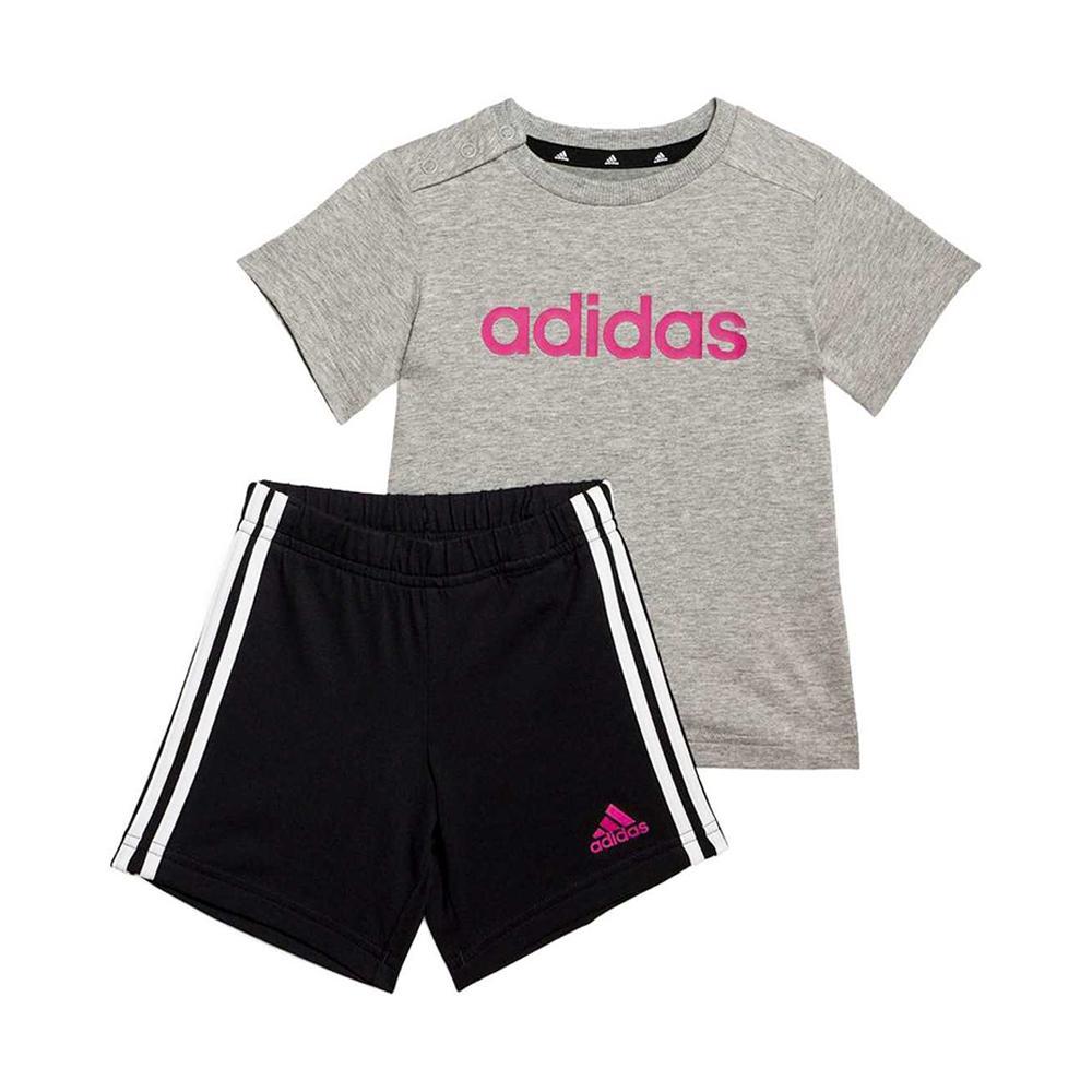 adidas completo adidas. grigio/nero, 2pz - foto 1