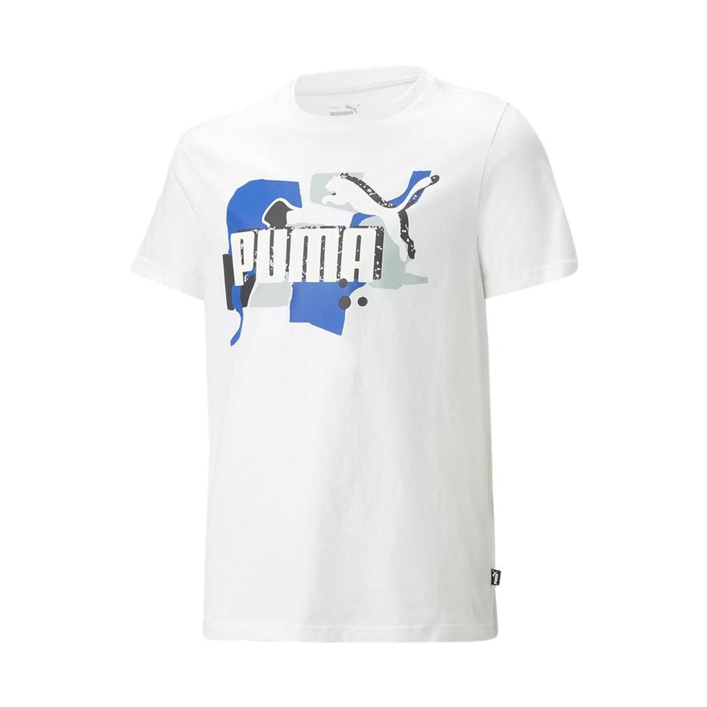 puma t-shirt puma. bianco - foto 1