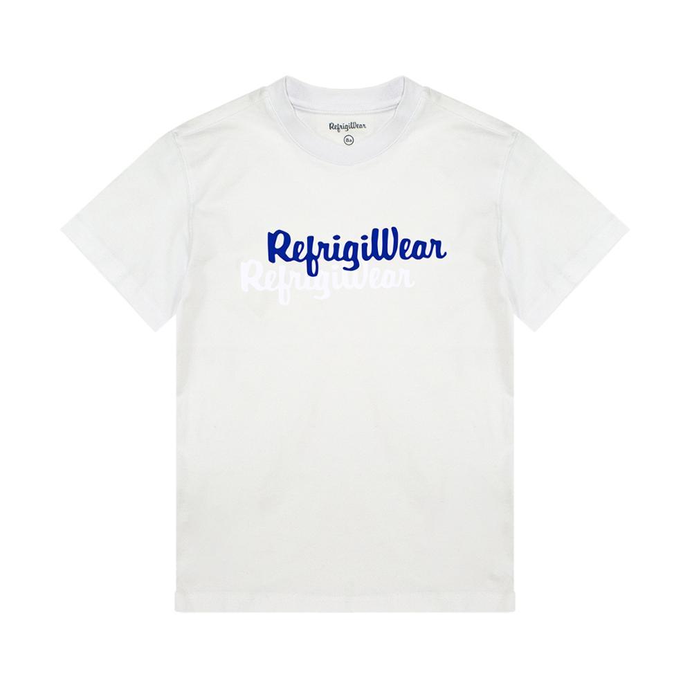 refrigiwear t-shirt refrigiwear. bianco - foto 1