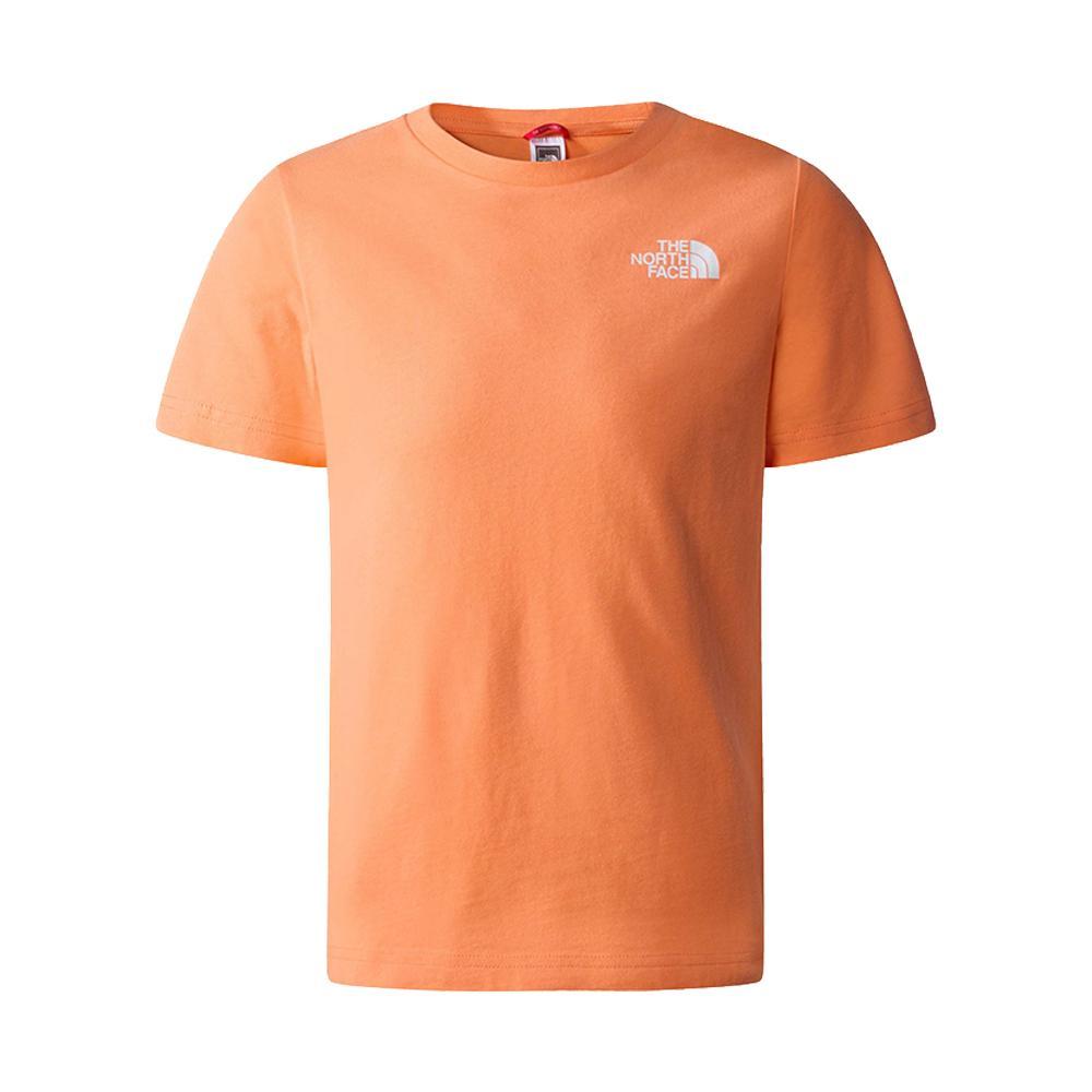 the north face t-shirt the north face. arancio - foto 1