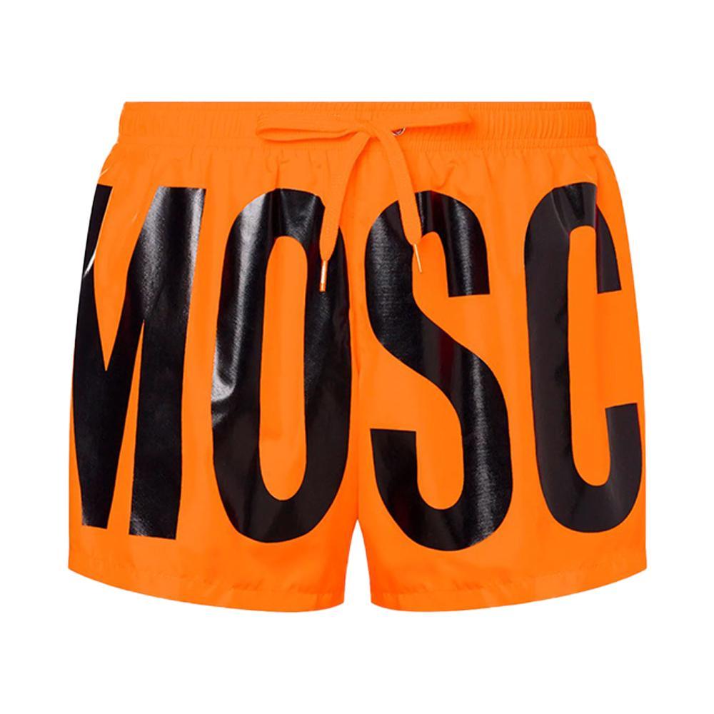 moschino boxer mare moschino. arancio - foto 1