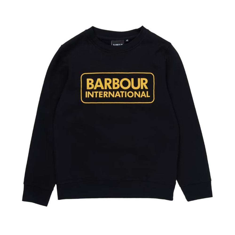 barbour felpa barbour. nero - foto 1