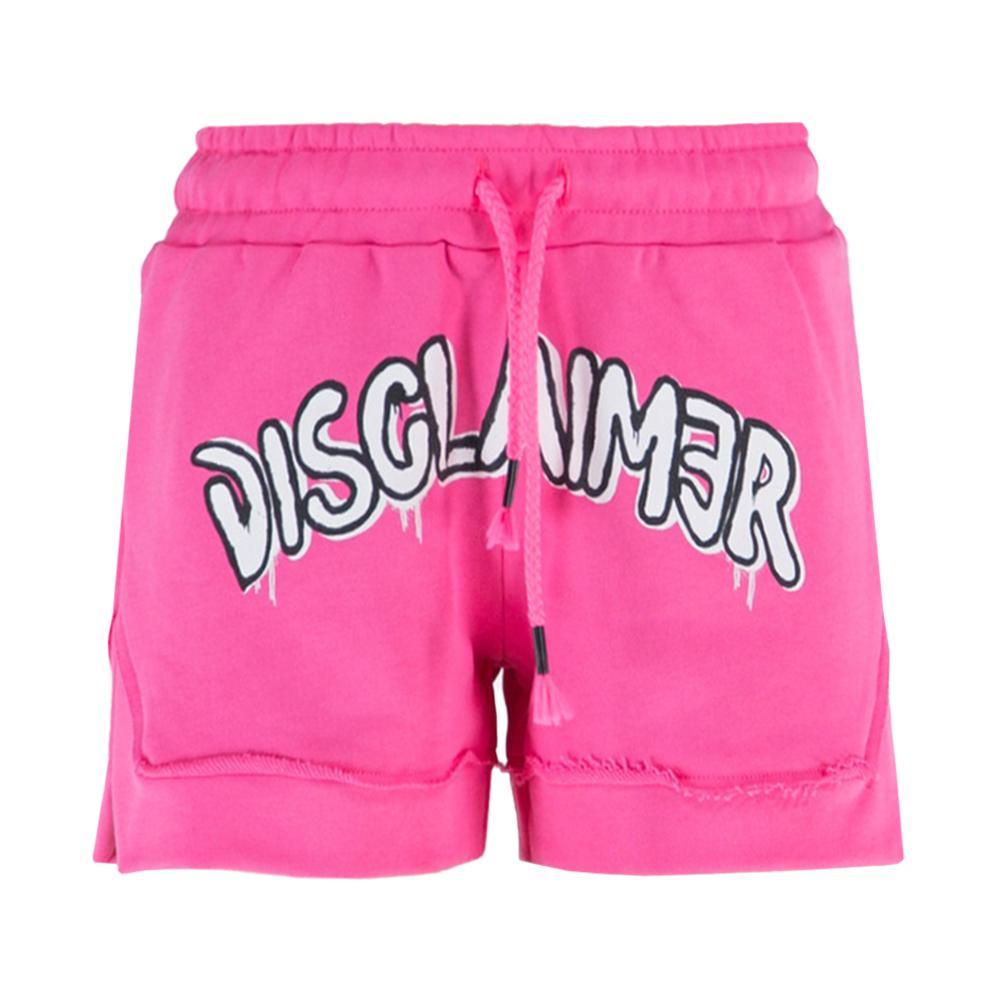 disclaimer shorts disclaimer. fucsia - foto 1