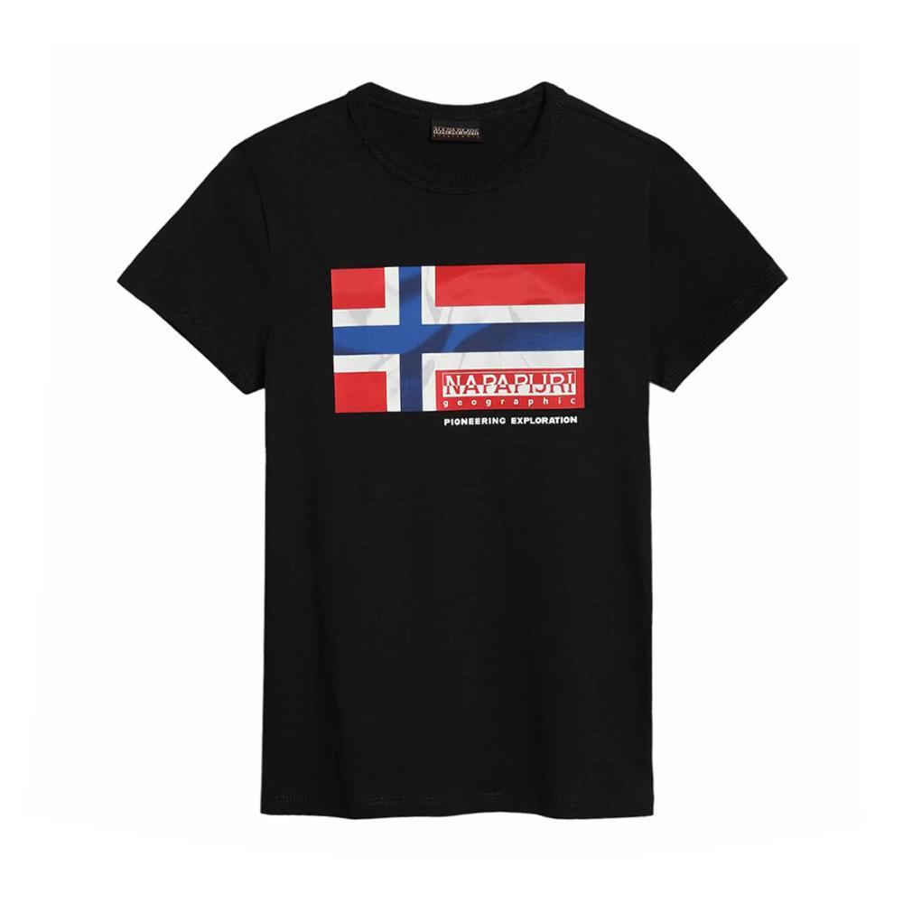 napapijri t-shirt napapijri. nero - foto 1