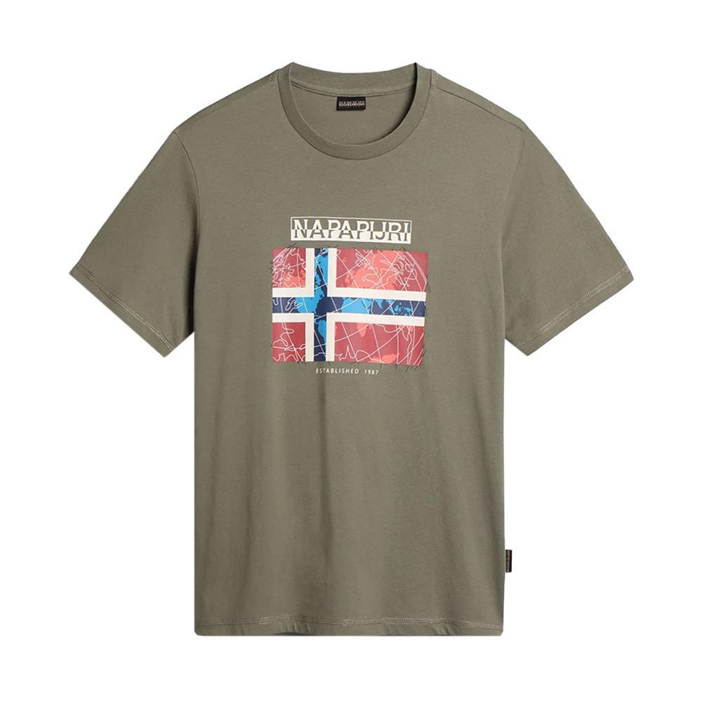 napapijri t-shirt napapijri. verde - foto 1