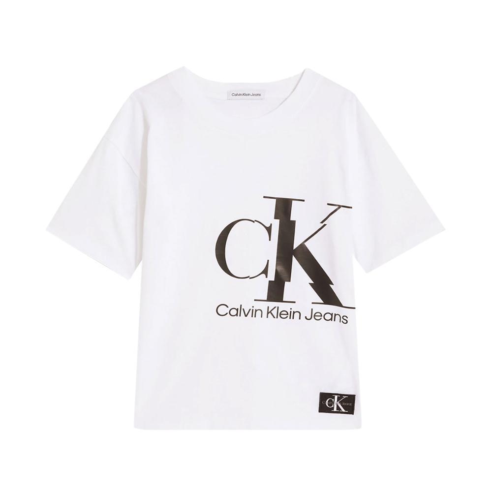 calvin klein t-shirt calvin klein. bianco - foto 1