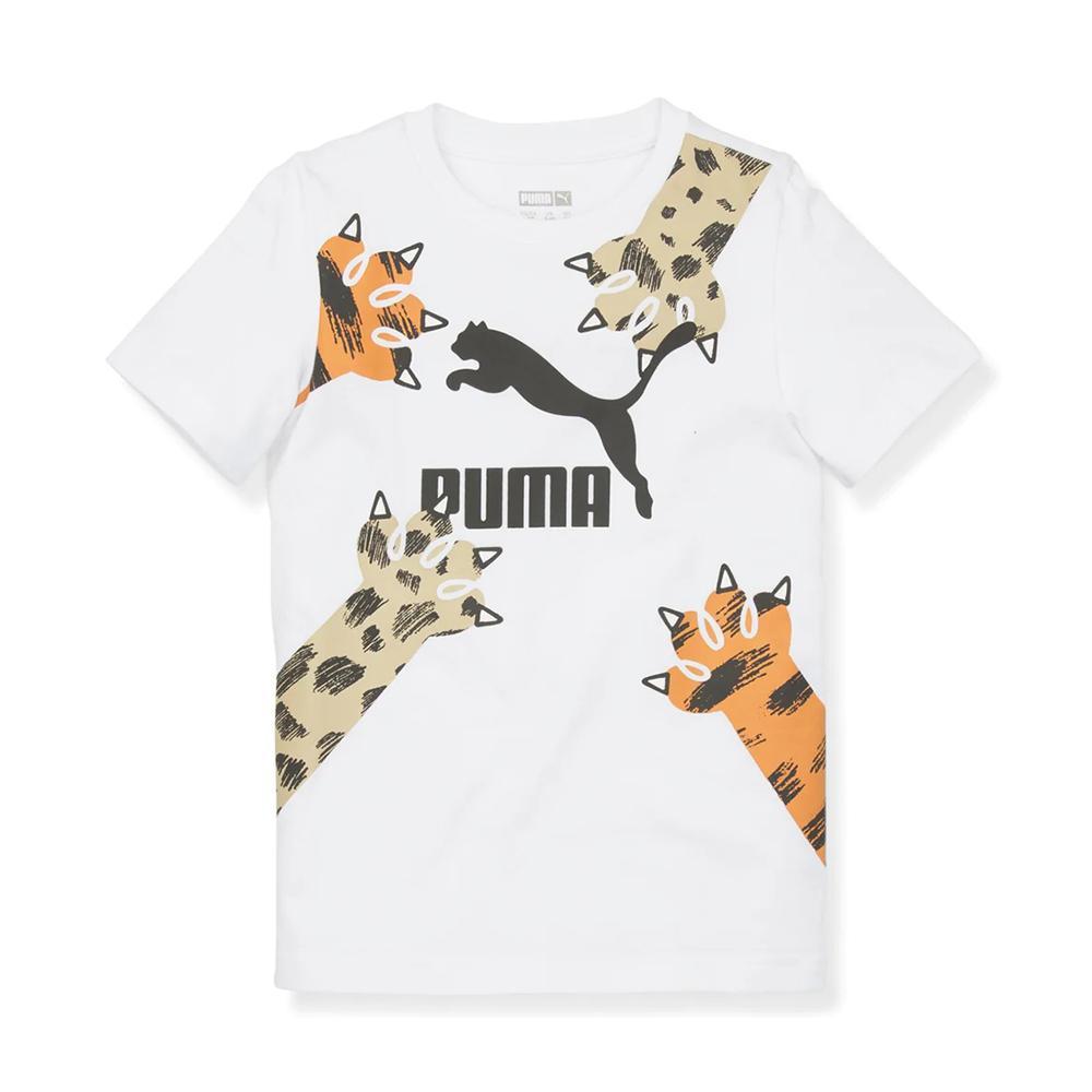 puma t-shirt puma. bianco - foto 1